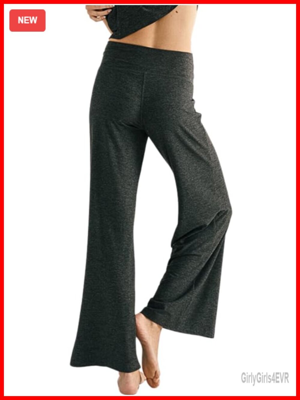 Women's CloudKnit High-Rise Wide Leg Drawstring Pants Lightweight Casual